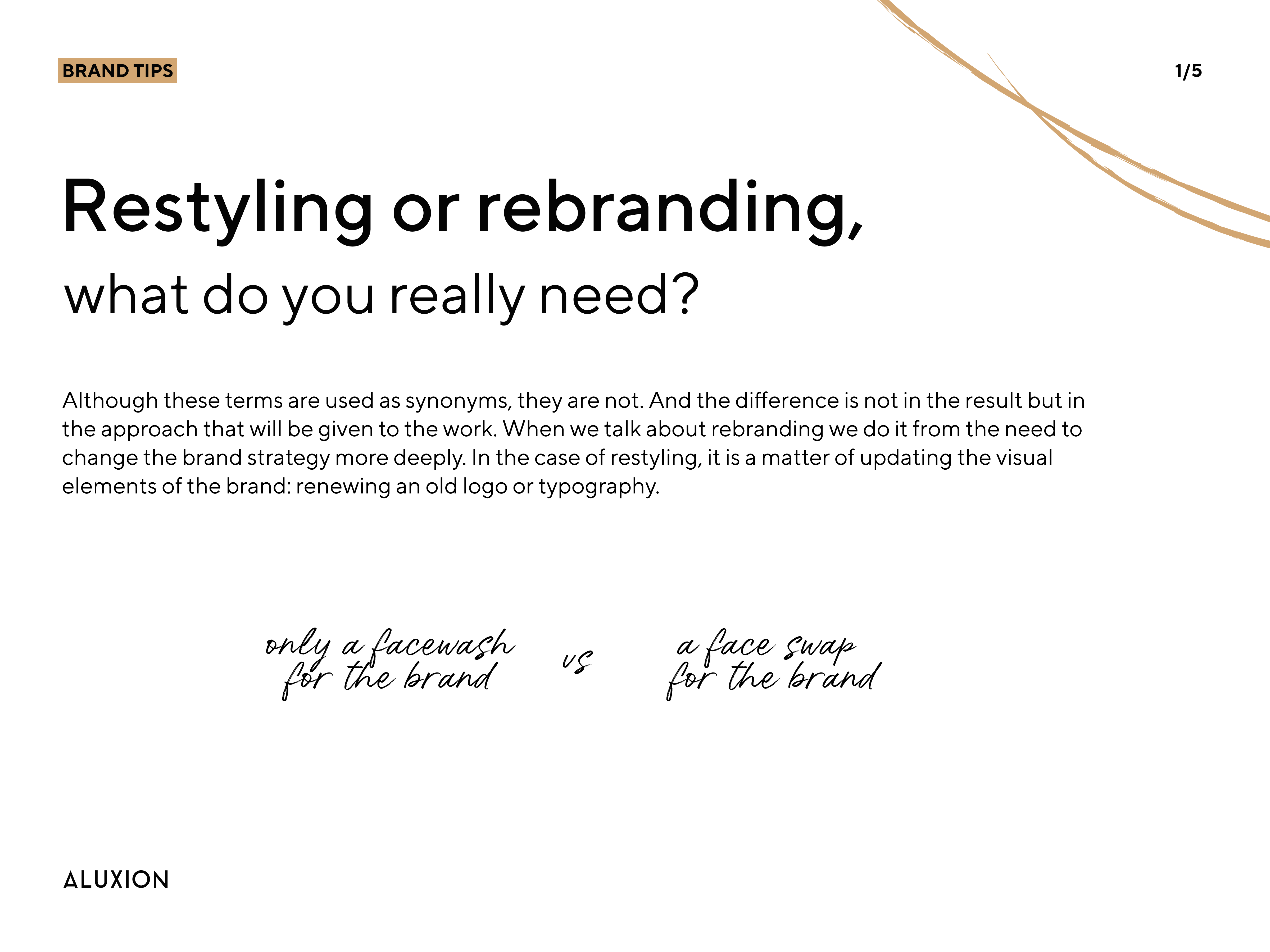 Restyling Or Rebranding, That Is The Question By Aluxion On Dribbble