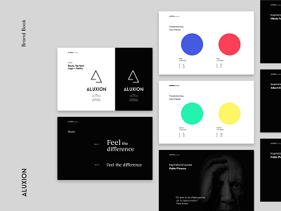 Dribbble Brand Book 2 brand branding design keynote keynote presentation logo minimal typography