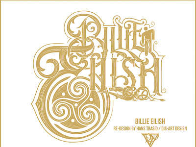 Billie Eilish logo re-design
