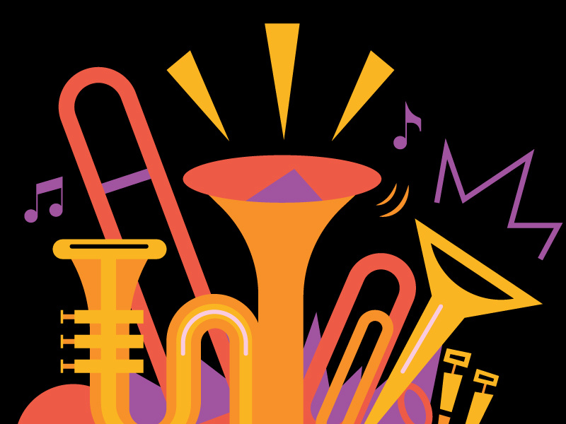 Big Brass Band by The Point Studio on Dribbble
