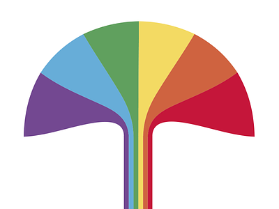 Rainbow barcelona color colors design geometric geometry graphic design modular rainbow sergi delgado simple