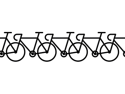 Bike pattern bicycle bike geometric geometry graphic design modular pattern pictogram sergi delgado