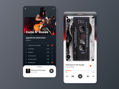 Daily UI 009 Music Player app design interaction mobile music music player ui ux