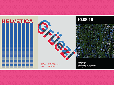 Recent Poster Designs painting posters swiss style typography
