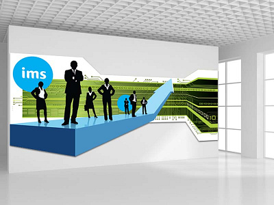 IMS Health | Office Wallart design display health healthcare ims information it medical motivational technology wall wallart