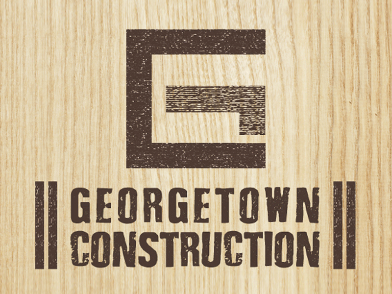 Construction Identity graphic texture 2d lettering type flat branding vector typography design logo illustration