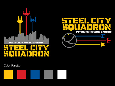 Xwing Logo (Steel City Squadron) branding digital freelance freelance design freelance illustrator illustration logo logodesign logos starwars typography vector vector illustration vectorart x wing xwing