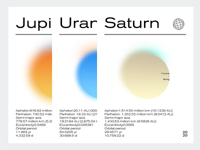 Explore Universe design illustration jupiter planet saturn uranus