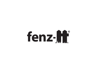 Fenz It acosta bw fence java logo logotype