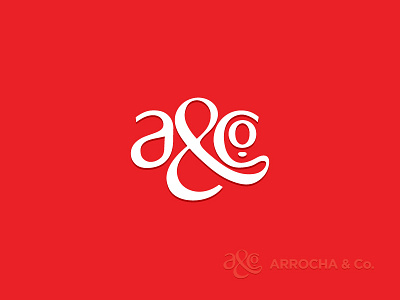 A+Co. ampersand co firm identity law ligature logo monogram