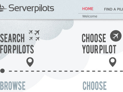 Serverpilots Homepage acosta cloud identity java marker plane server website