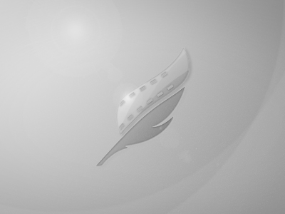 FF proposal #3 acosta feather film glass icon identity java logo proposal shinny