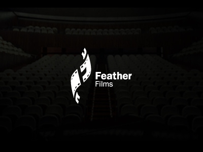 Feather Films acosta f feather film identity java logo media