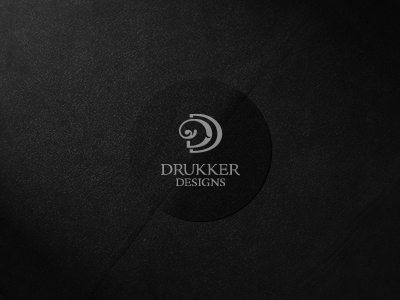 Drukker Designs Logo acosta custom dd flourish identity java logo monogram type