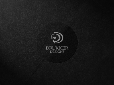 Drukker Designs Logo acosta custom dd flourish identity java logo monogram type