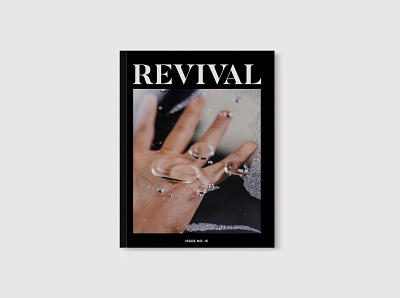 Revival Issue 15 editorial design magazine magazine cover print design