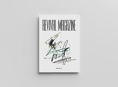 Revival Issue 16 design editorial design magazine cover magazinedesign print design publication design typography