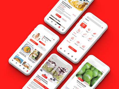 HyVee Mobile grocery app ui user design user flow ux