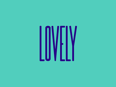 Lovely design font lettering tall typeface typography