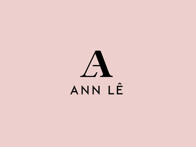 Ann Le | Logo Design fashion logo high end lettermark logo design monogram