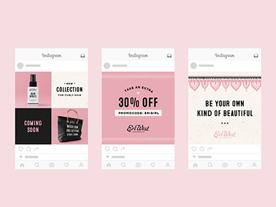 Eri West Instagram Templates advertisting facebook templates instagram templates social media