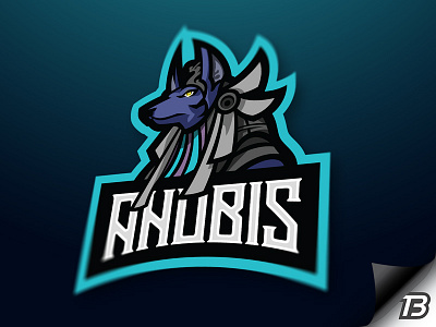 Anubis anubis dog egypt illustration logo mascot myth sport