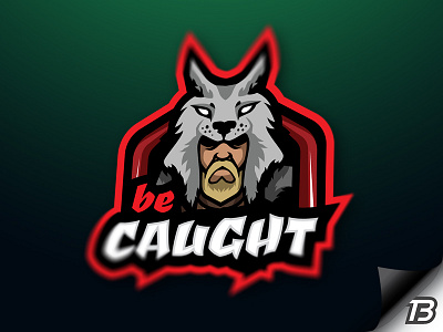 BeCaught cloak esport helmet illustration logo mascot sport warrior wild wolf