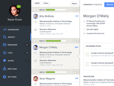 Sourcing navigation