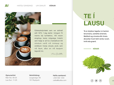 Landing page