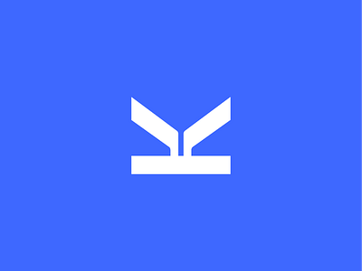 Symbol design abstract bold clean k letter logo logotype simple symbol v