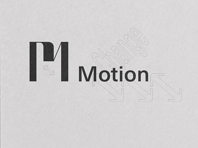 motion change black identity letter neue haas unica overlapping typography