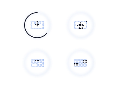 Tech Pictogram designs for Vimento Sparta (cloud based platform) awesome clever smart blue minimal modern icons logo pictogram pictograms product design ui web