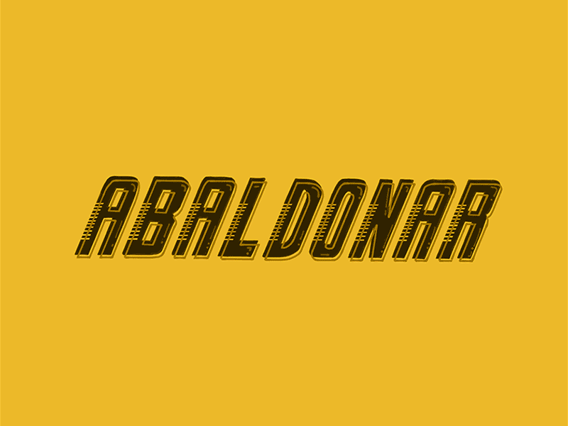 Abaldonar - Palabra del Dia gif lettering signage spanish word of the day