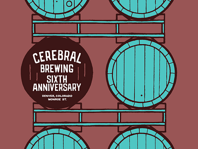 Cerebral Brewing Sixth Anniversary