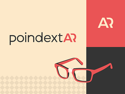 PoindextAR ar branding logo software technology typogrpaphy