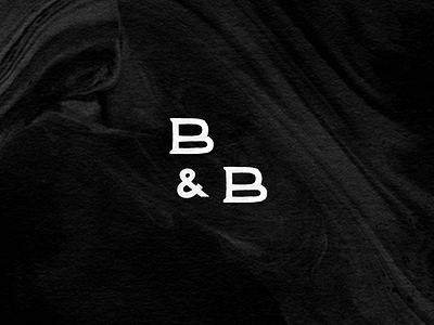 B & B bakery branding lettering logo