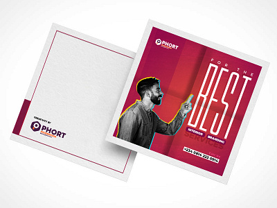 E-FLYER | PHORT BRANDING