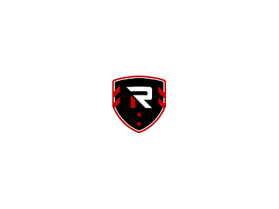 Black Rise 2.0 Badge brand branding exploration identity logo monogram r symbol