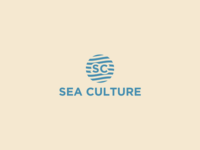 Sea Culture (rejected idea) brand branding design exploration icon identity illustration logo monogram symbol