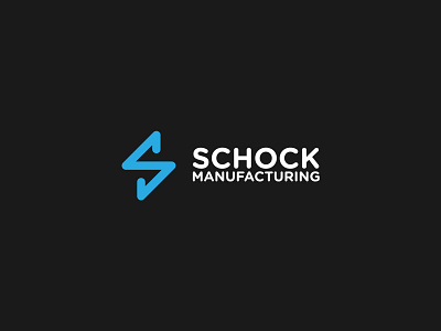 Schock Manufacturing brand branding design exploration icon identity logo monogram symbol vector