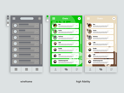 LINE Apps UI Redesign app branding design media ui