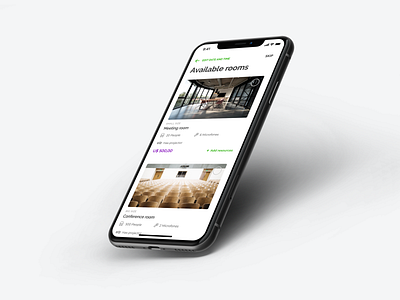 Hostel • Available Rooms app concept design mobile mobile app screen design ui ux design ui design