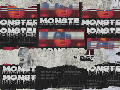 Monster - Nº 001 Street Wall