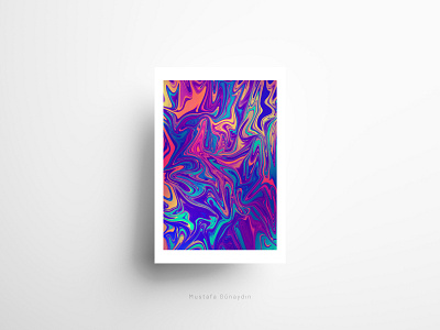 Liquify Poster abstract color colorful design digital art liquify poster poster art