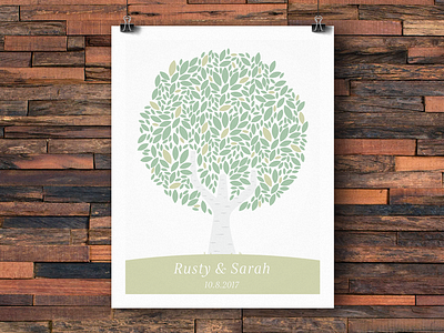 Wedding Signature Tree