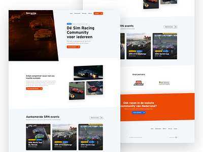 Simracingnederland.eu - Website concept