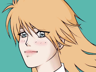 A Progression of Hair Colors anime avatar gwen identity illustration