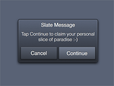 Slate Message @2x app blue helvetica interface ios iphone message slate ui