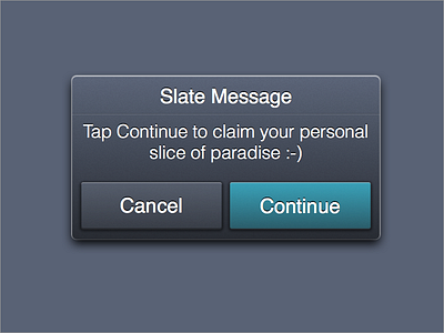 Slate Message 2 @2x app blue helvetica interface ios iphone message slate ui