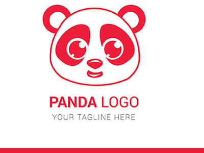Panda Logo behance design graphic design panda animal photoshop